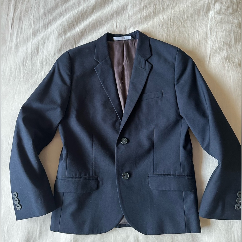 Nordstrom Kids Boys Navy Blue Blazer - Size 8